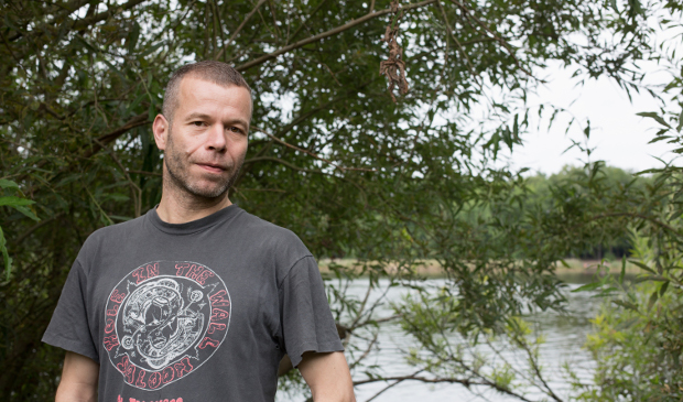 Wolfgang Tillmans Self-portrait (Christian) for Phaidon book, 2013, colour photograph
