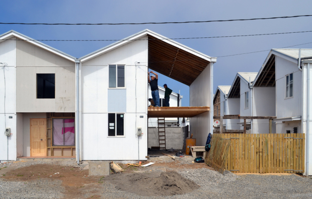 Villa Verde, Chile, 2013, by Alejandro Aravena's Elemental practice