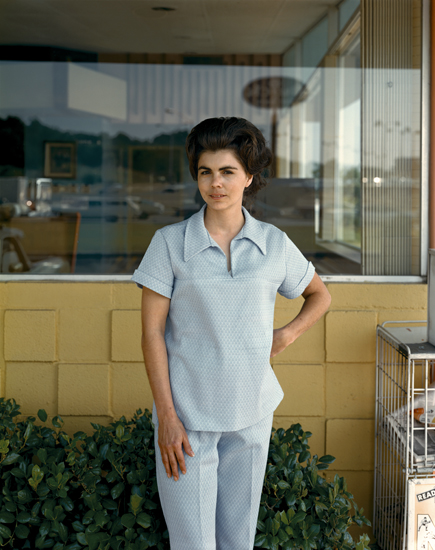 Stephen Shore, Helen Butler (3 June, 1976), Fort Worth, Texas, USA