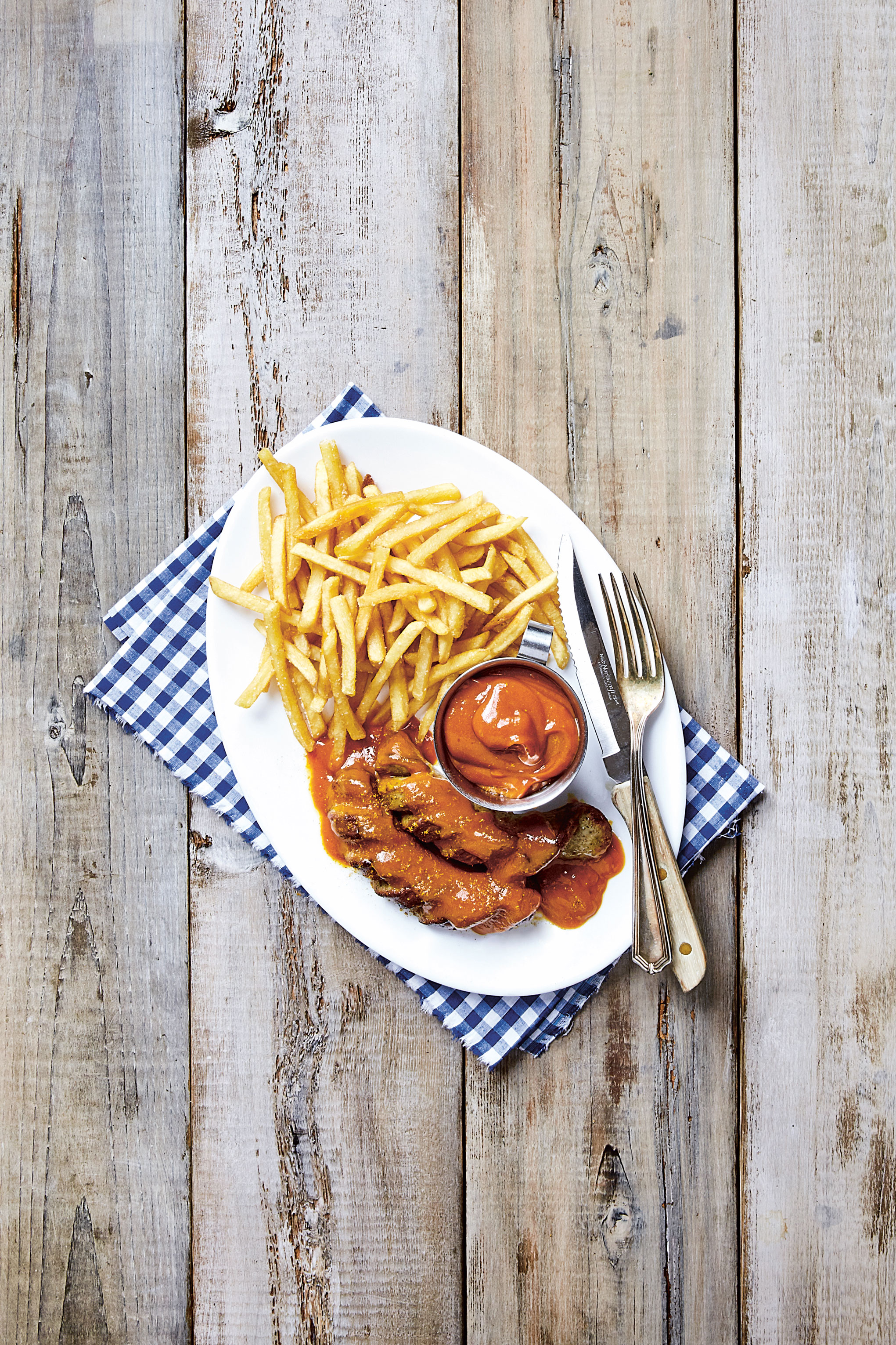 CurryWurst from The German Cookbook