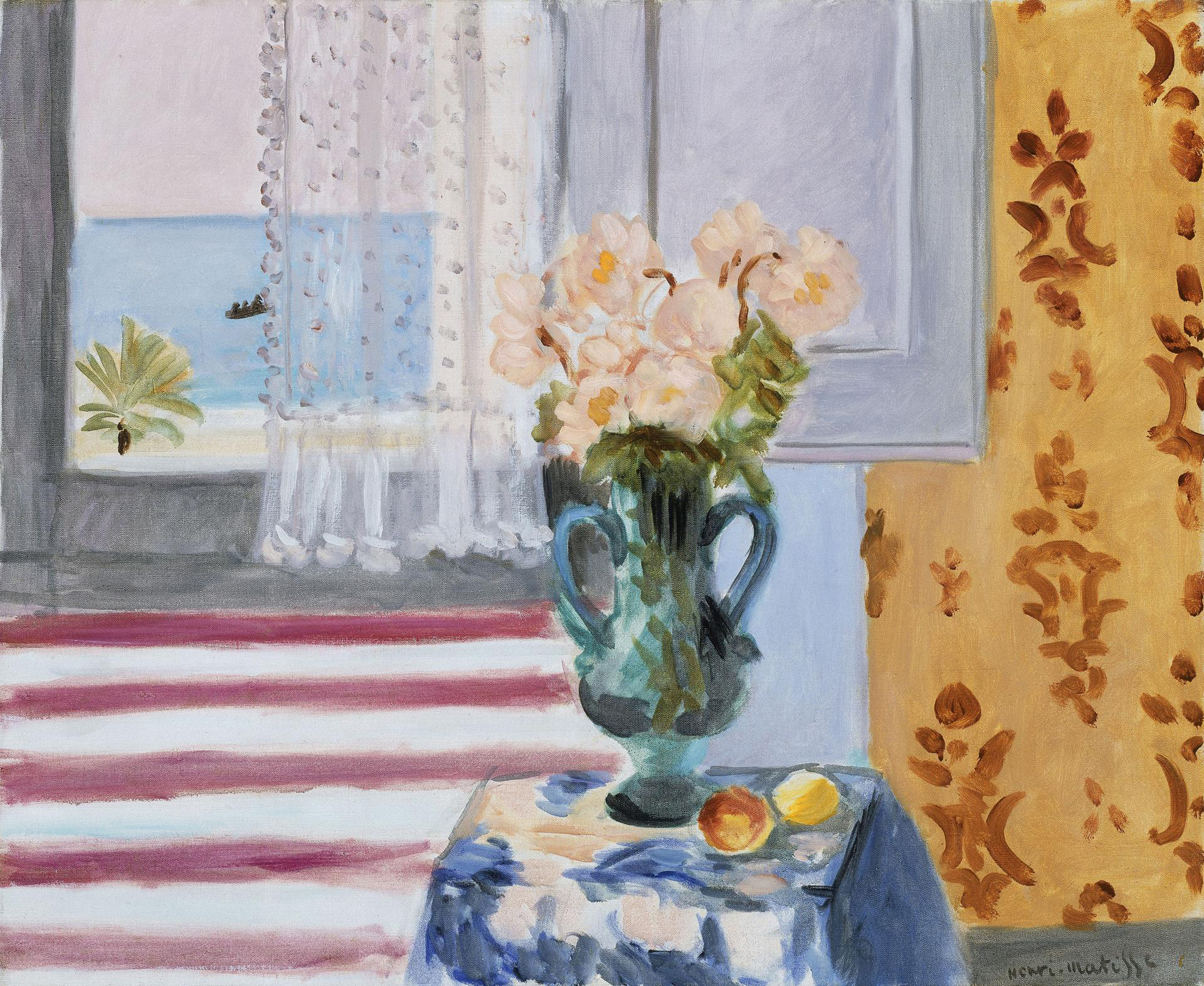 Vase of Flowers, 1924, by Henri Matisse. Museum of Fine Arts, Boston