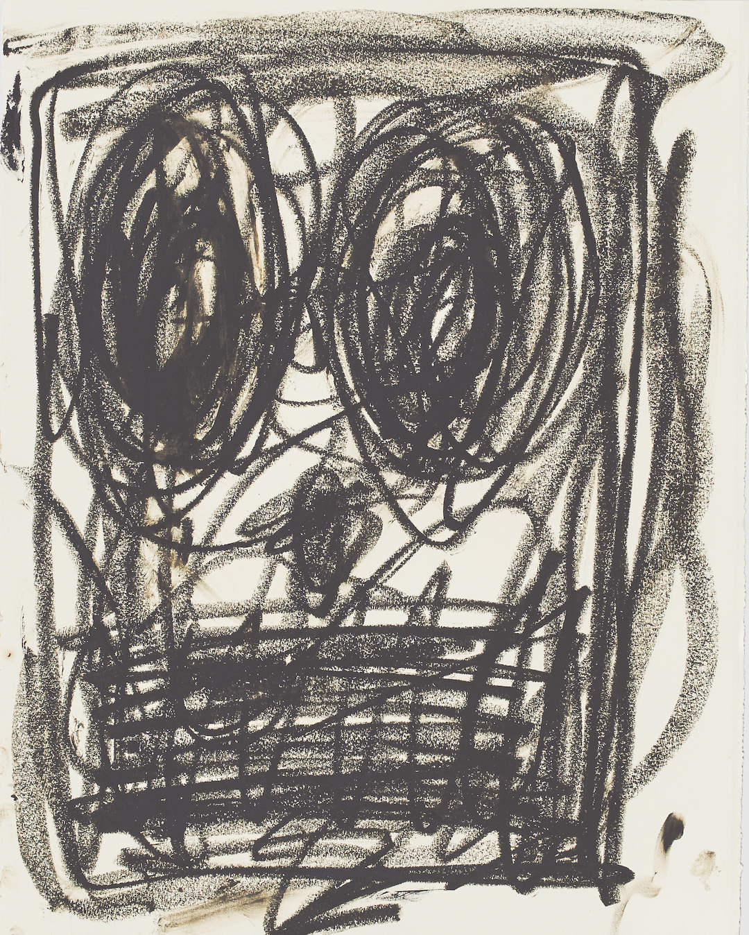 Rashid Johnson, Untitled Anxious Drawing, 2017