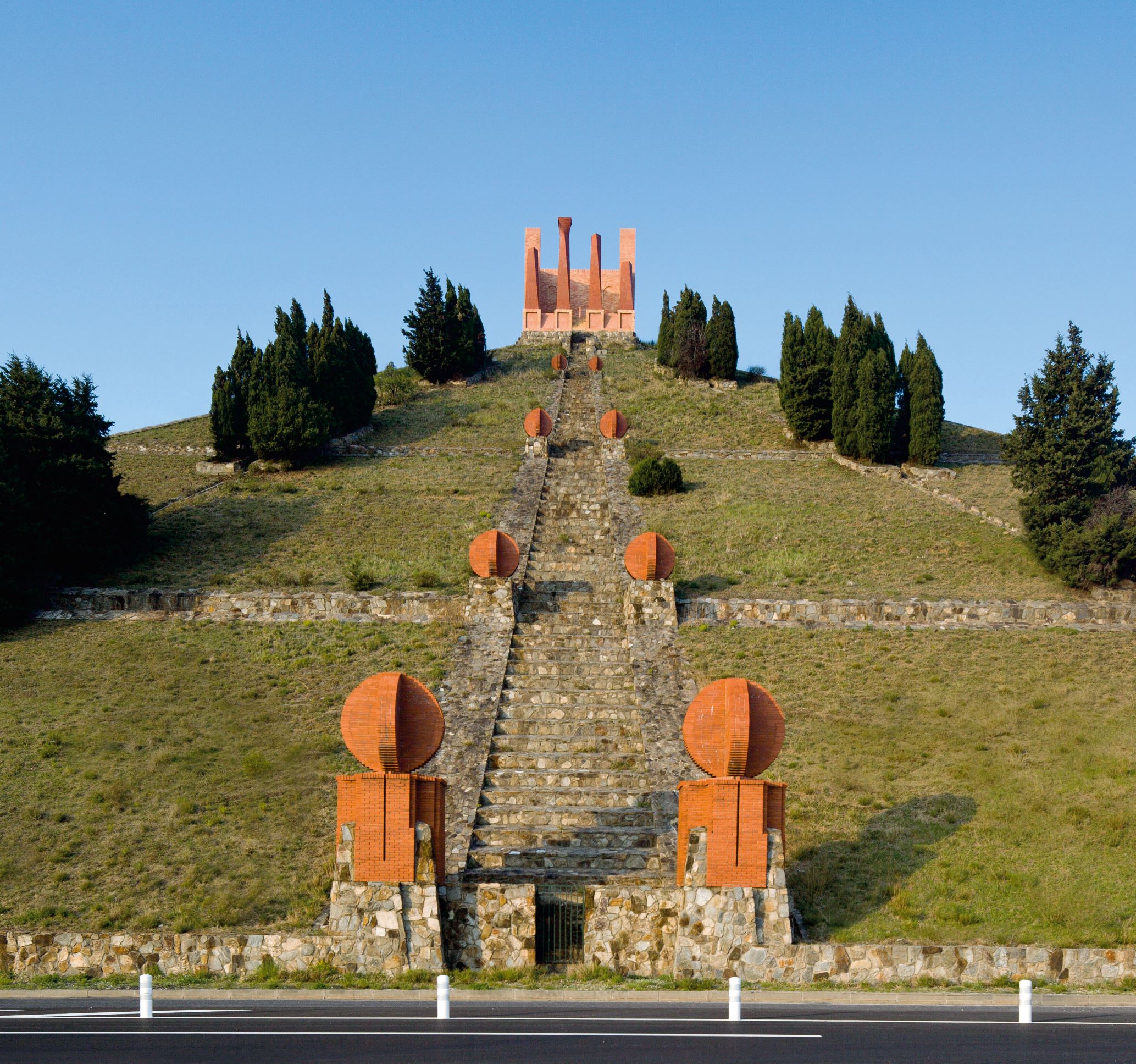 Ricardo Bofill: The Pyramid, Le Perthus, Spanish-French Border, France and Spain, 1976.