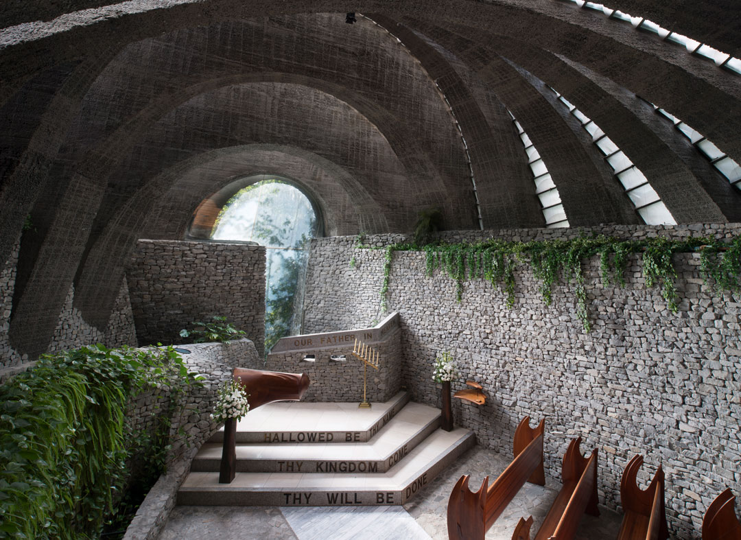 Uchimura Kanzo Memorial Stone Church, Japan, 1988, Kendrick Bangs Kellogg, from Stone