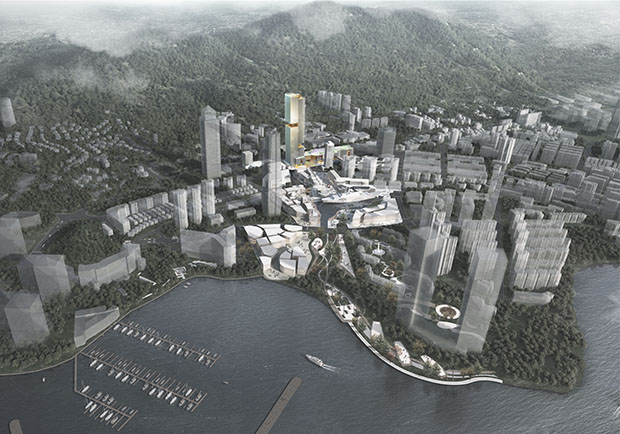 OMA's Prince Plaza, Shenzhen. Image courtesy OMA