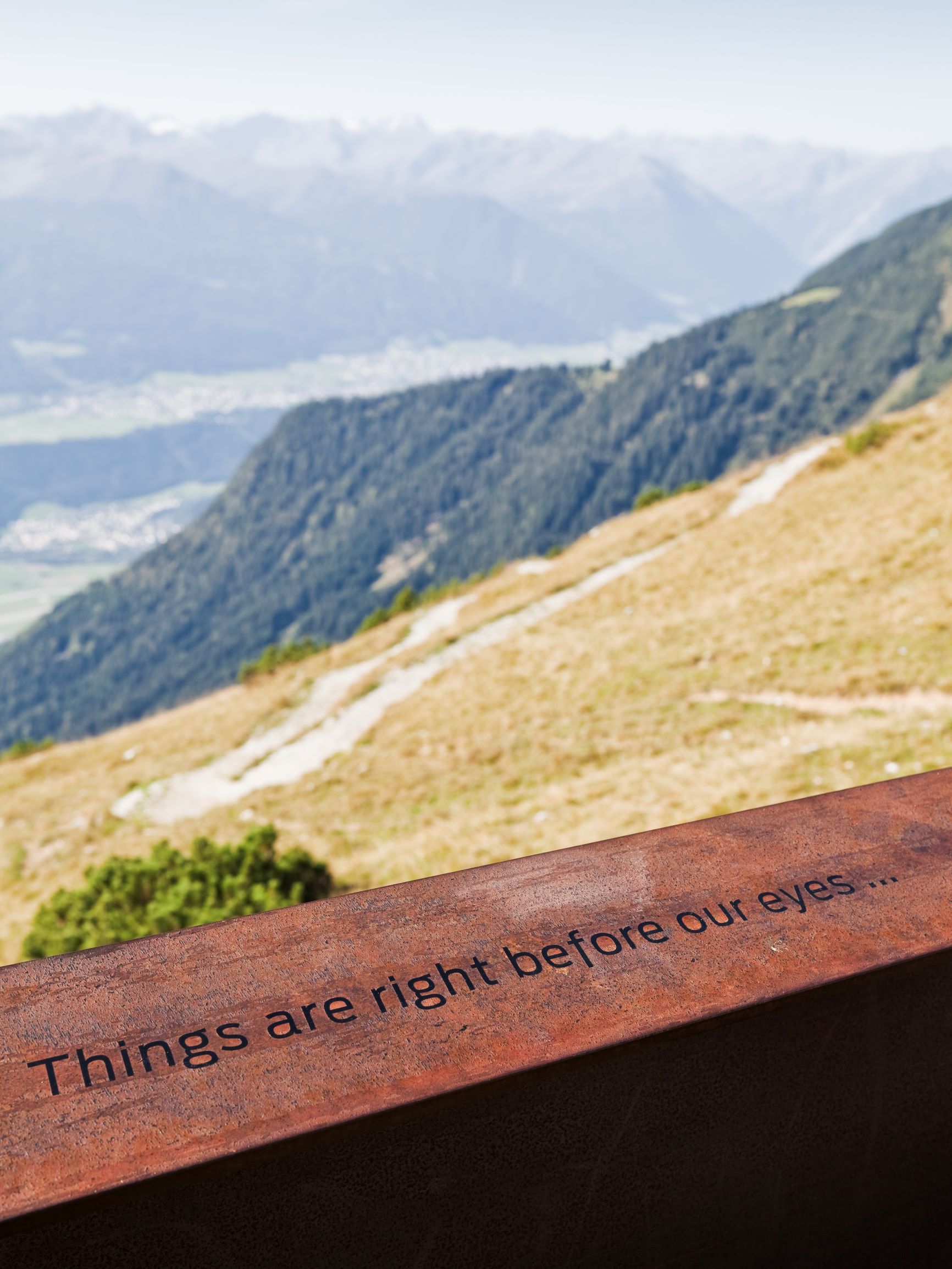 The Path of Perspectives Panorama Trail by Snøhetta. Photograph by Christian Flatscher