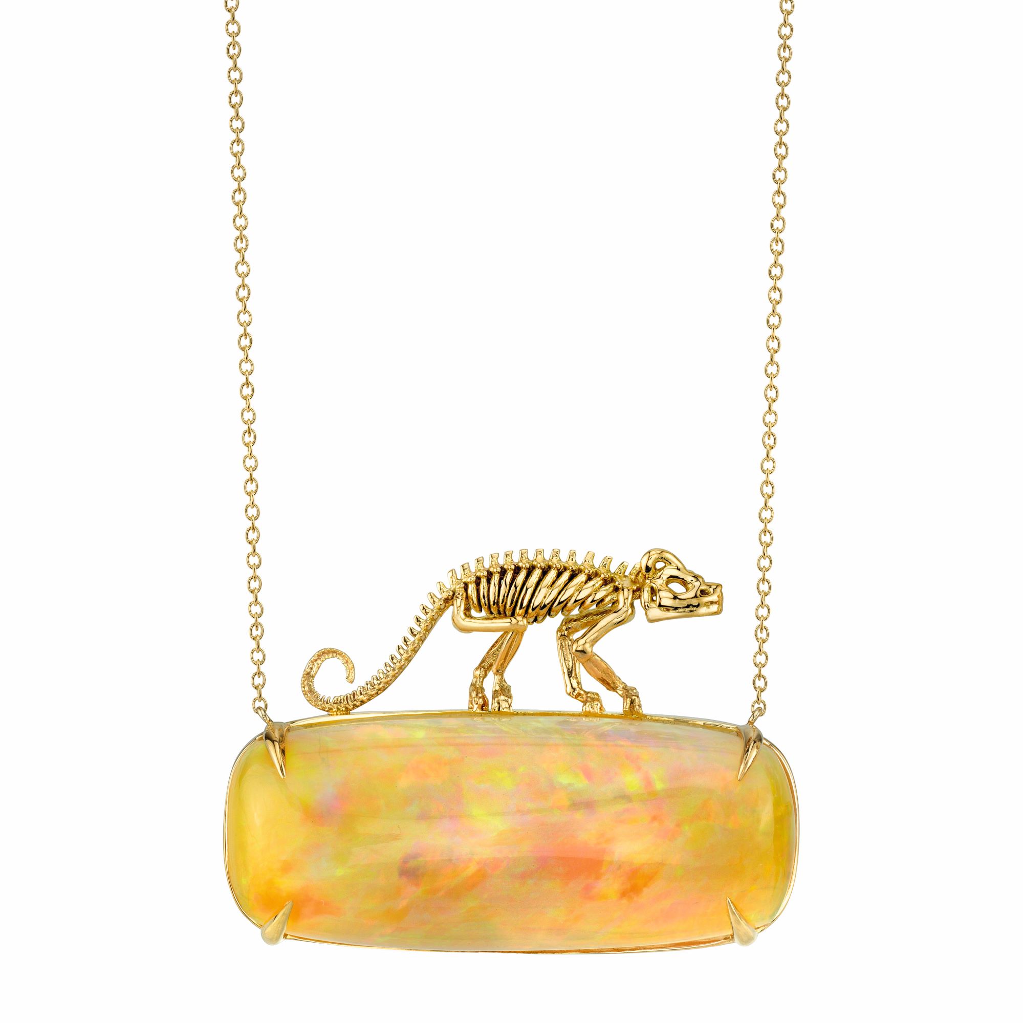 Daniela Villegas, Sunset Chameleon Necklace, 2018