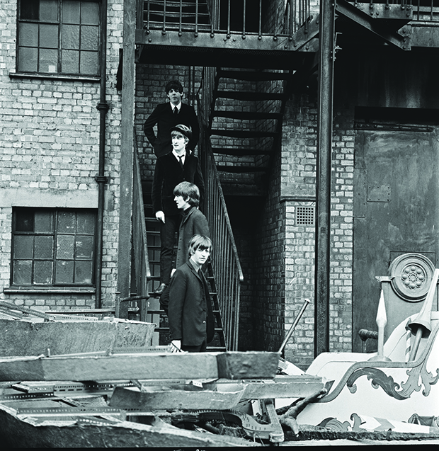 The Beatles during the filming of ‘A Hard Day’s Night’. © 2016 Bruce and Martha Karsh 