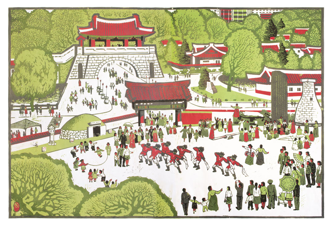 Folk Street by Ryu Sang Hyok, 2008