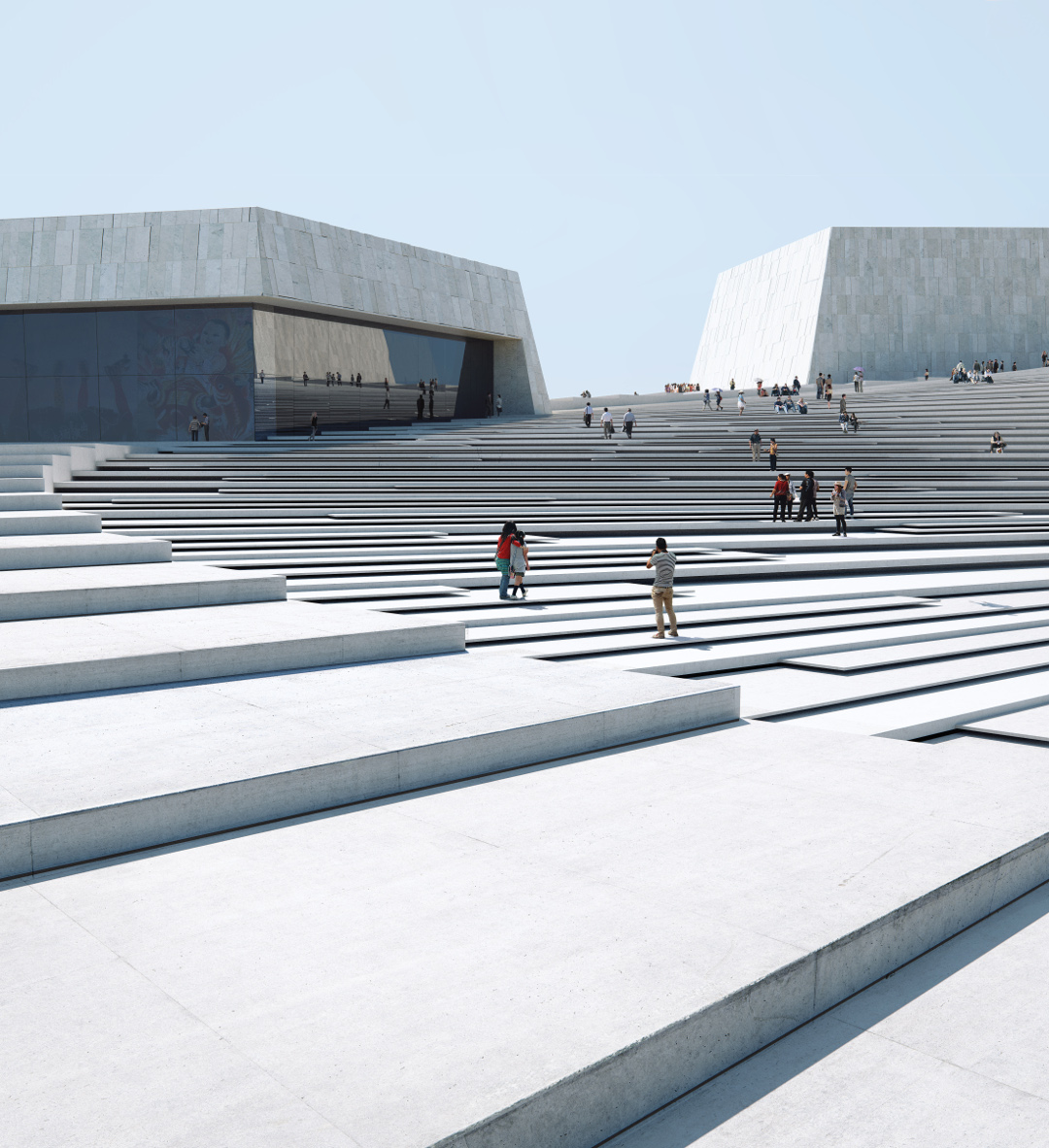 Shanghai Grand Opera House by Snøhetta. Image by MIR and Snøhetta, courtesy of Snøhetta