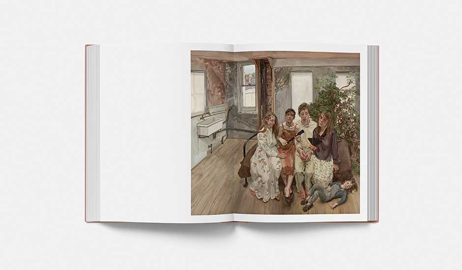 A spread from our new Lucian Freud book