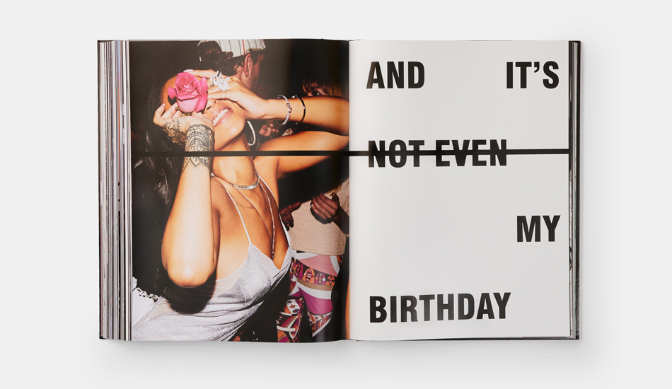 A spread from Rihanna: Fenty x Phaidon edition