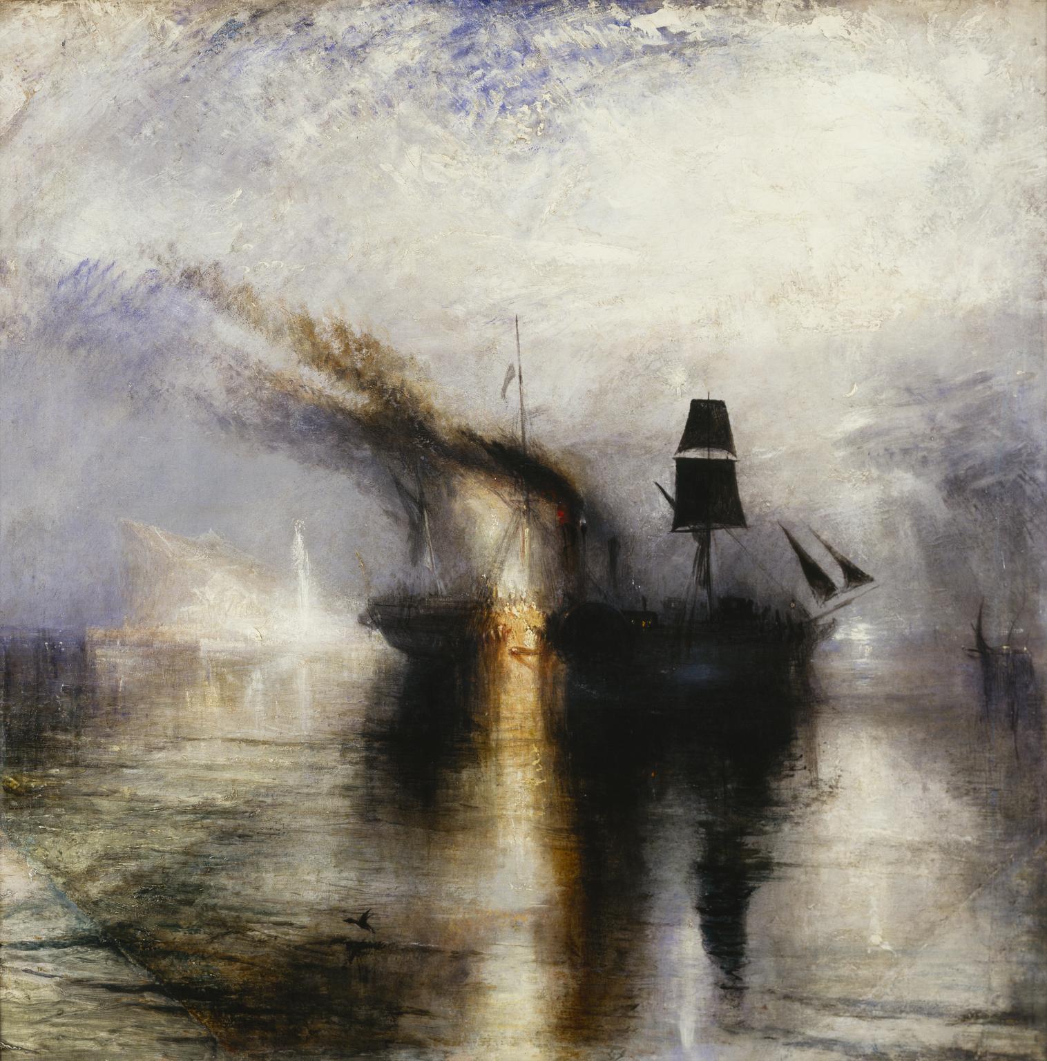 Peace - Burial at Sea (1842) by JMW Turner