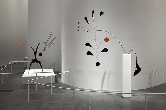 Installation view from LACMA's Alexander Calder: From Avant-Garde to Iconic