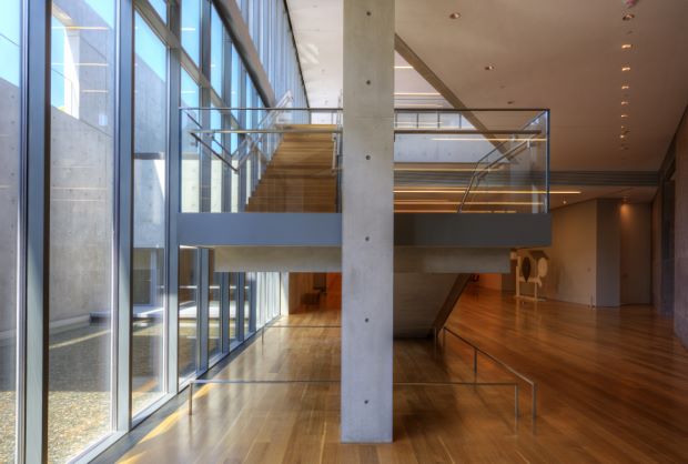 The Clark Visitor Center by Tadao Ando. Photo by Tucker Bair, courtesy of The Clark