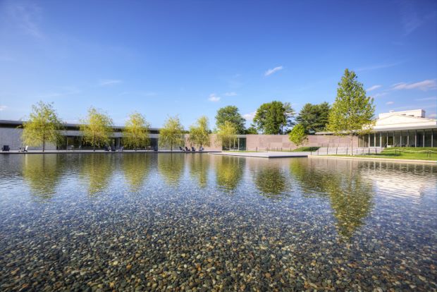 The Clark Visitor Center by Tadao Ando. Photo by Tucker Bair,  courtesy of The Clark