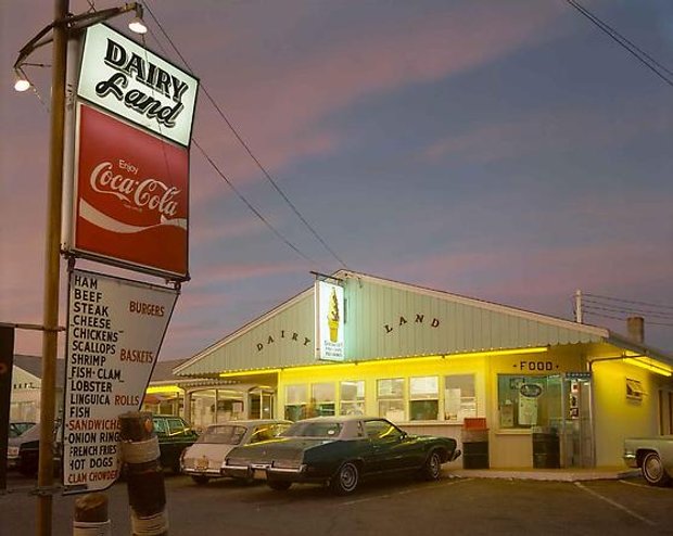 Dairyland, Provincetown, Cape Cod, 1976 by Joel Meyerowitz