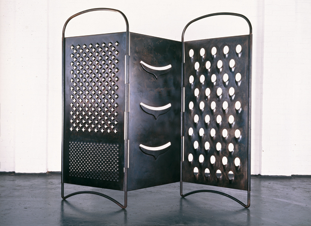 Grate Divine (2002) by Mona Hatoum 