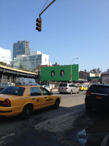 Elad Lassry on the Highline