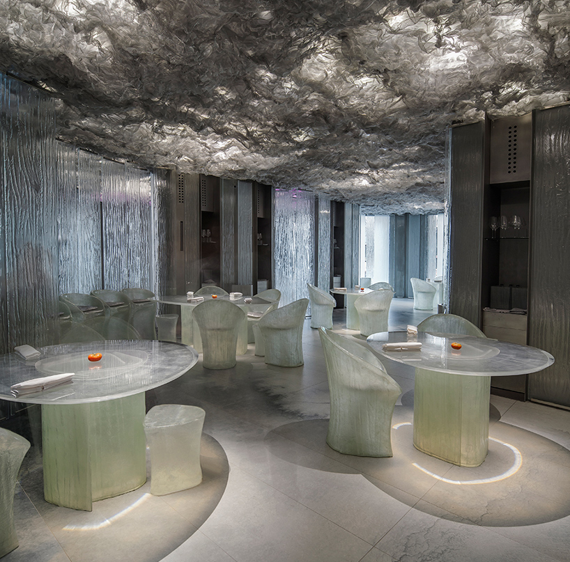 Enigma restaurant, Barcelona - Engima restaurant in Barcelona - photo by Pau Llimona courtesy of RCR Arquitectes