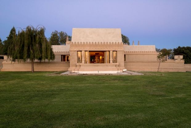 Frank Lloyd Wright's Hollyhock House. Photo by Joshua White