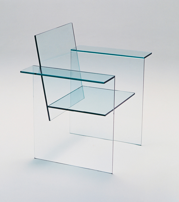 Shiro Kuramata's Glass Chair (1976)