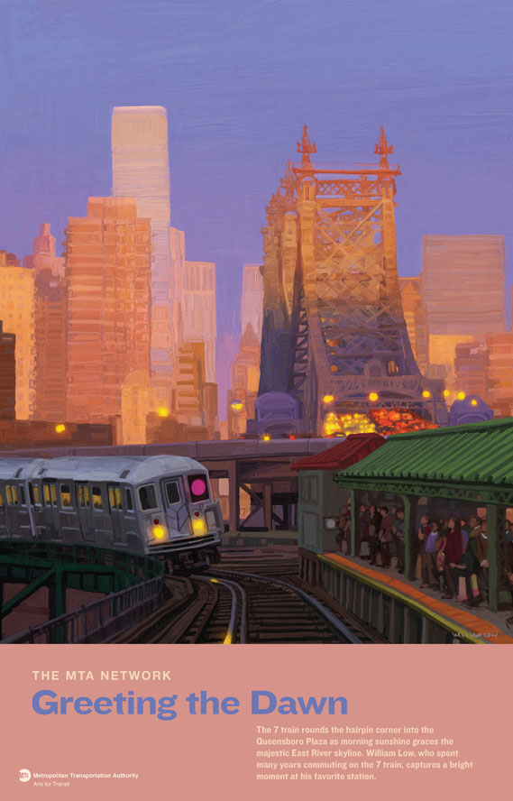 Greeting the Dawn (2007) © William Low image courtesy Metropolitan Transportation Authority