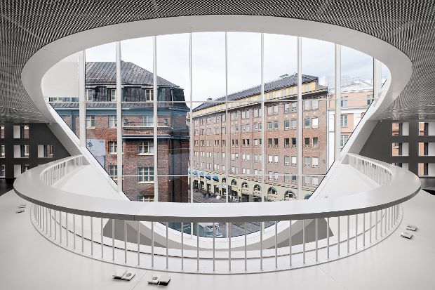 Helsinki University Library by Anttinen Oiva Architects