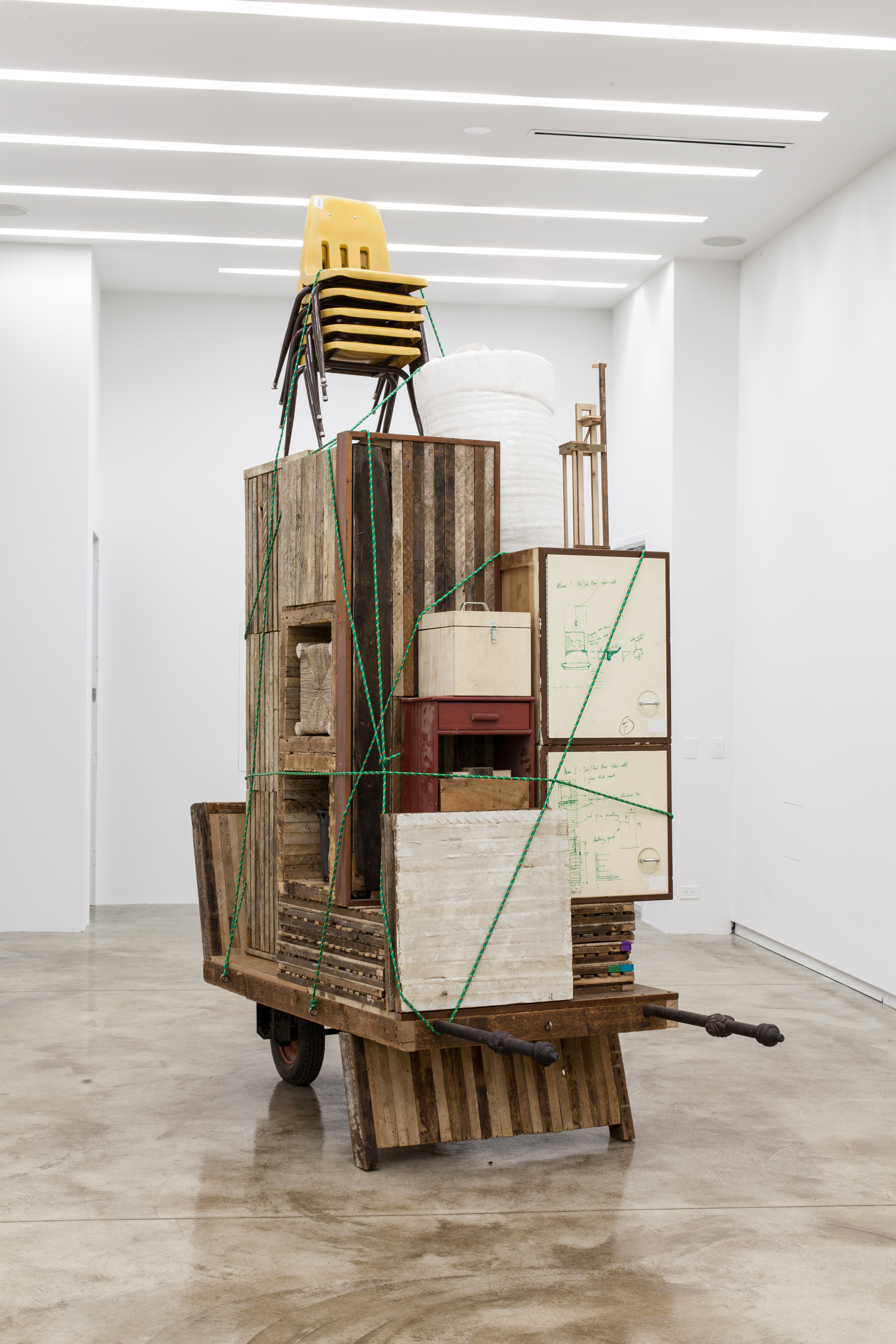 Migration Rickshaw for German Living by Theaster Gates, courtesy of Kavi Gupta Gallery