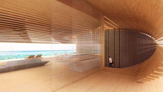 Tsubomi Villas by Kengo Kuma & Associates. Image © Kengo Kuma & Associates