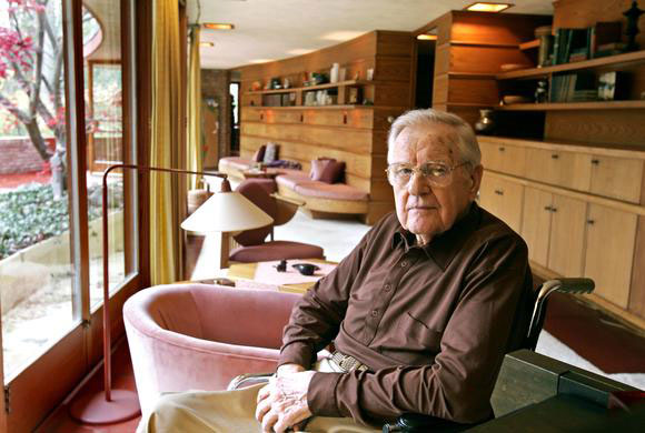 Kenneth Laurent in his home in 2009