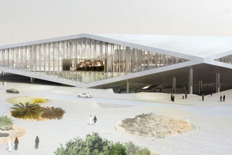 Rem Koolhaas's designs for The Qatar National Library