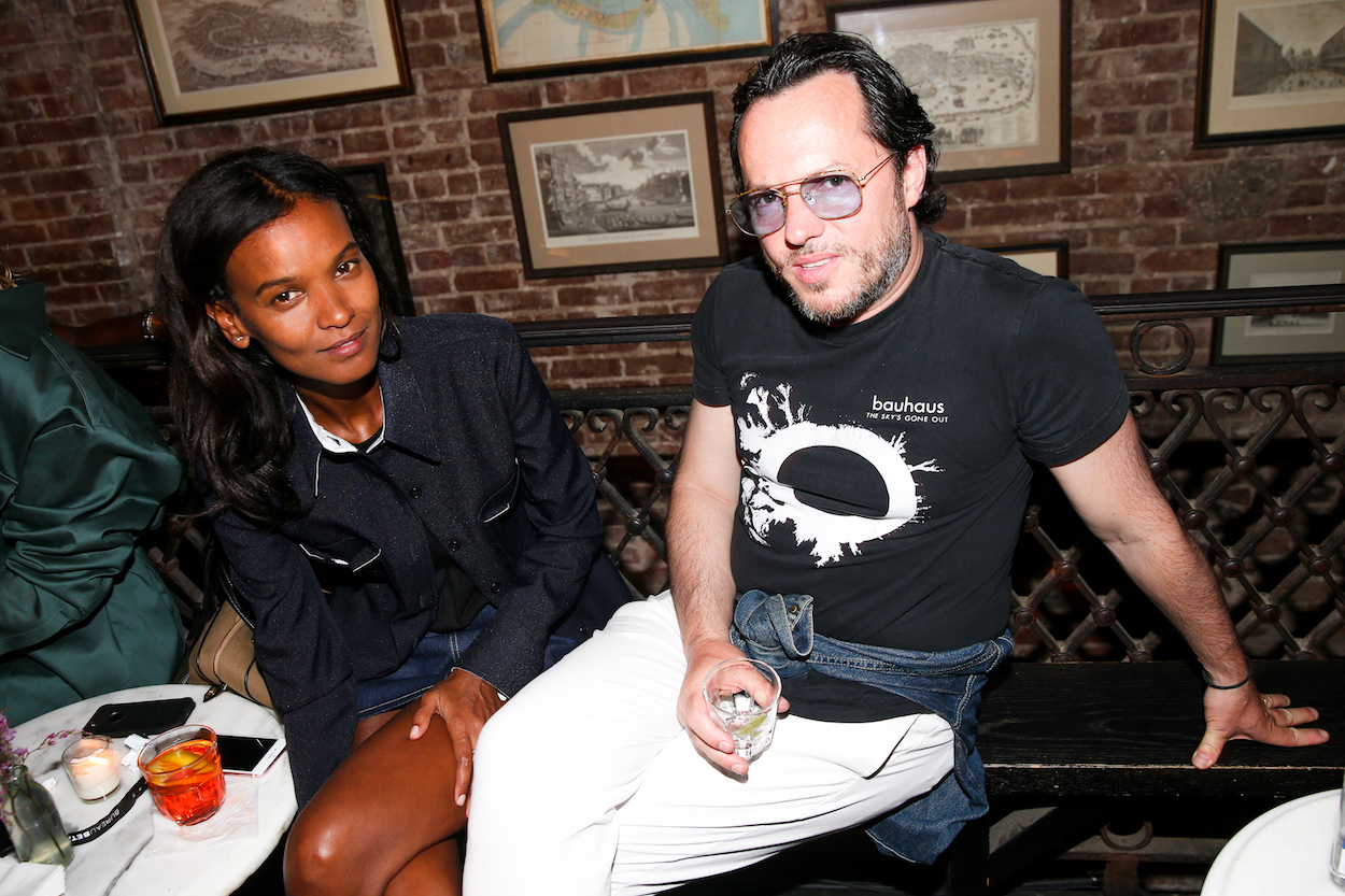 Liya Kebede and Alexandre de Betak