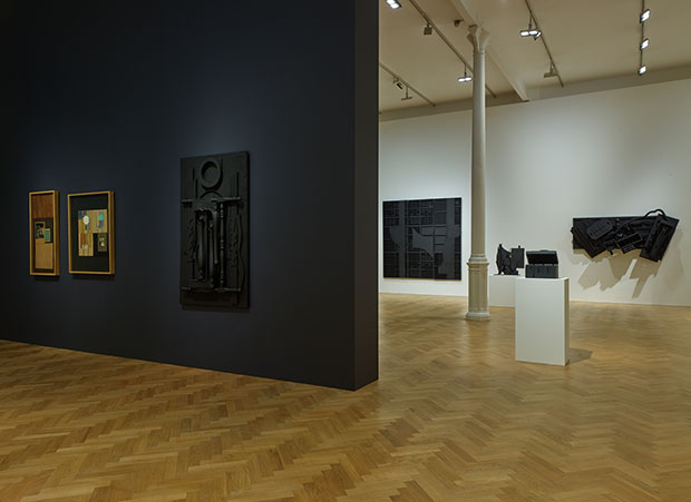 Louise Nevelson at Pace London installation shot - © 2016 Estate of Louise Nevelson/Artists Rights Society (ARS), New York