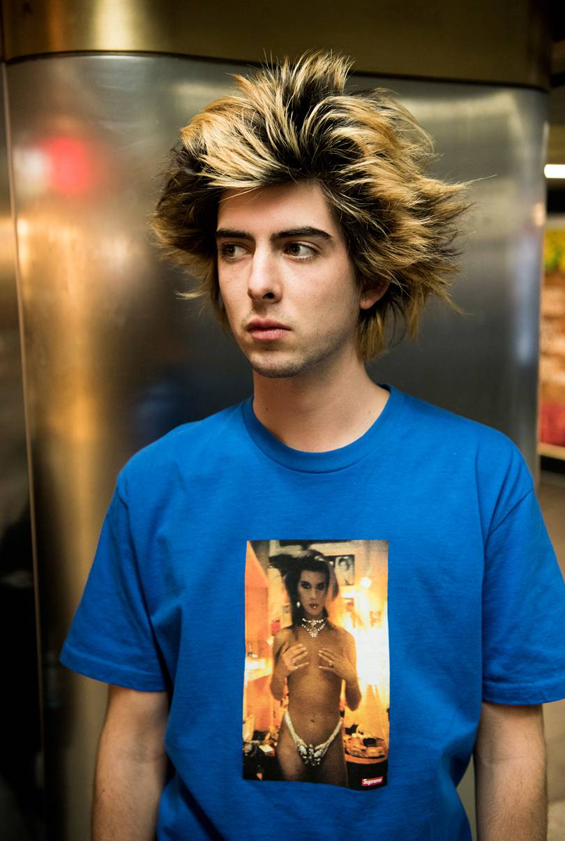 A Supreme X Nan Goldin t-shirt. Image courtesy of SupremeNewYork.com