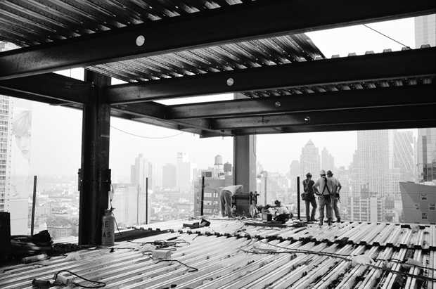 Building the Times - Annie Leibovitz, from Shooting Space