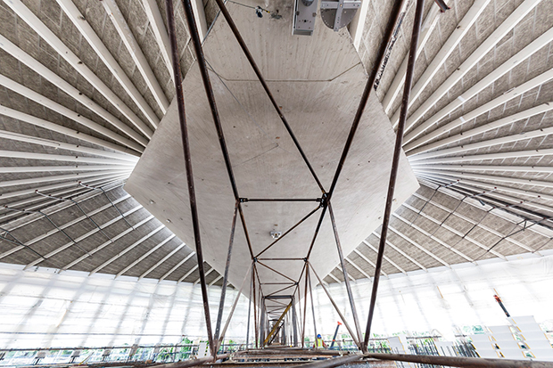 John Pawson's work continues at the new Design Museum, London. Photo by Miles Willis © 2014 Getty Images. 