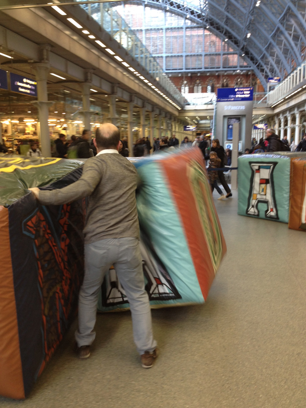 The Art Book Challenge at St Pancras