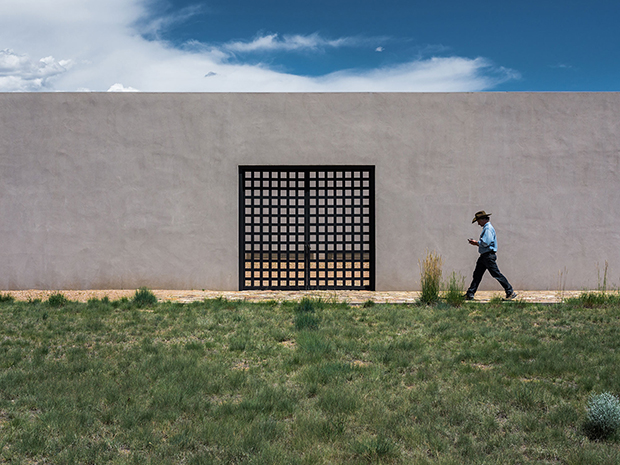 Tom Ford's Santa Fe ranch, designed by Tadao Ando. Courtesy of the Kevin Bobolsky Group.