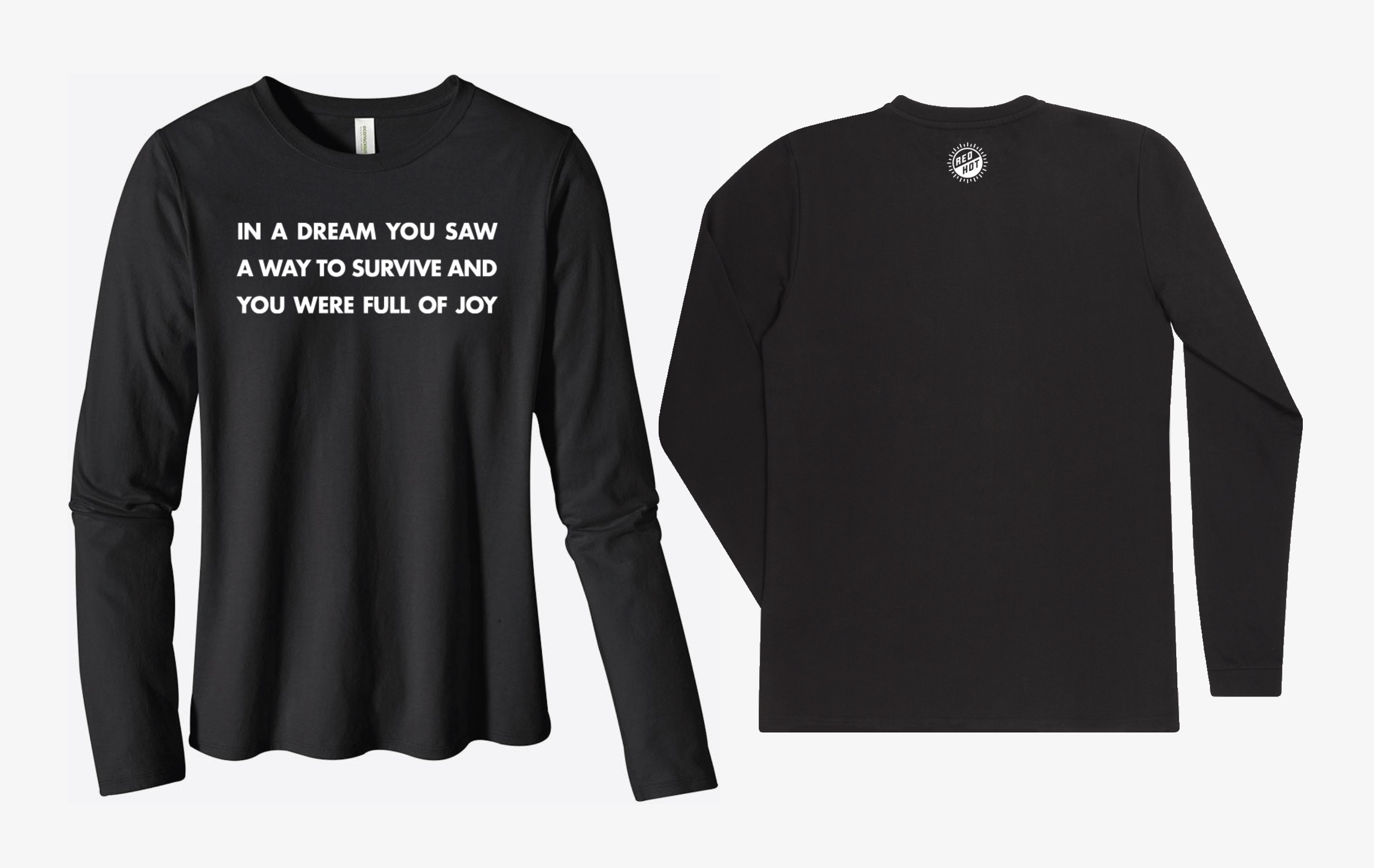 Get the Jenny Holzer long sleeve T-shirt