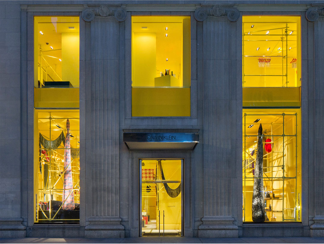 Sterling Ruby's new installation at Calvin Klein's Madison Avenue store