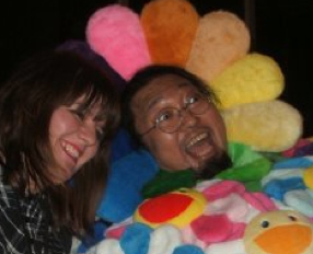 Sarah and Takashi Murakami