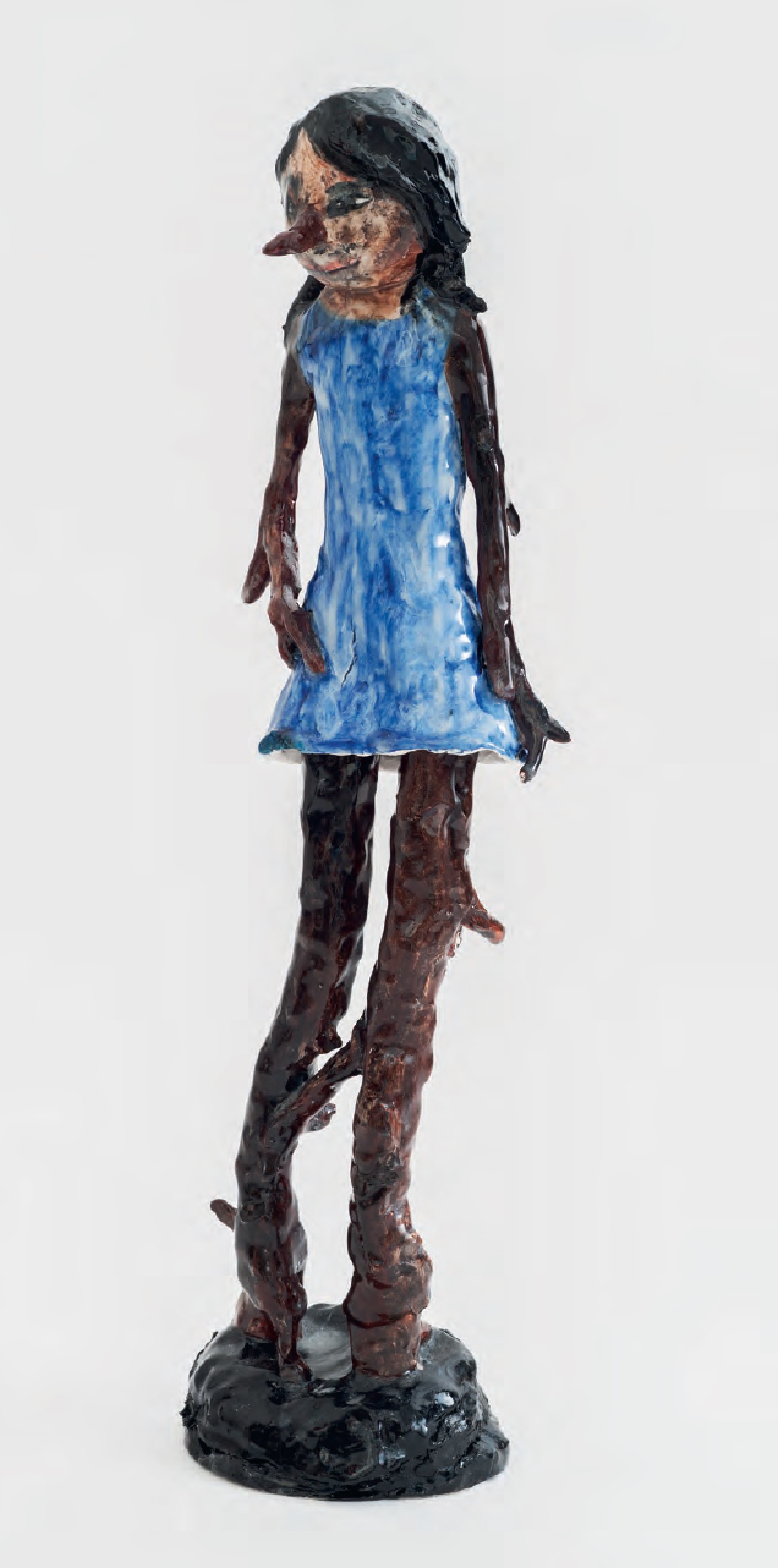 Skinny, 2011 Glazed porcelain - Klara Kristalova - courtesy the artist, Lehmann Maupin, New York and Hong Kong, Galleri Magnus Karlsson, Stockholm and Galerie Perrotin