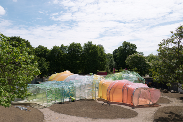 Serpentine Pavilion 2015 - SelgasCano photograph courtesy NAARO