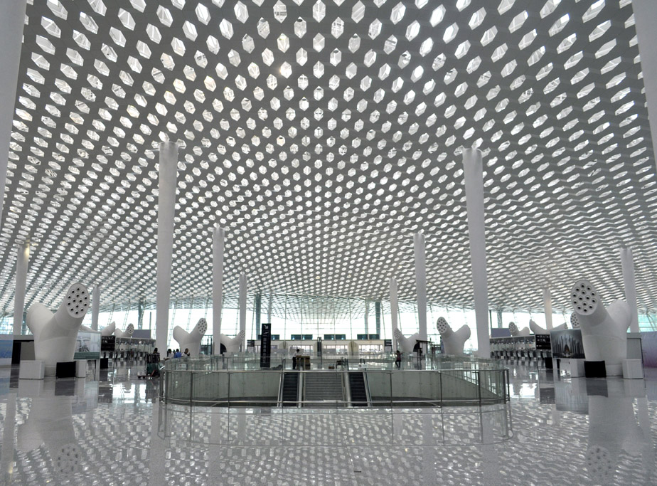 Shenzhen Bao'an Airport's new Terminal 3 by Studio Fuksas