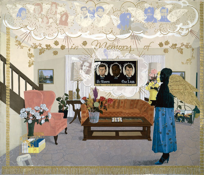 Souvenir II (1997) by Kerry James Marshall