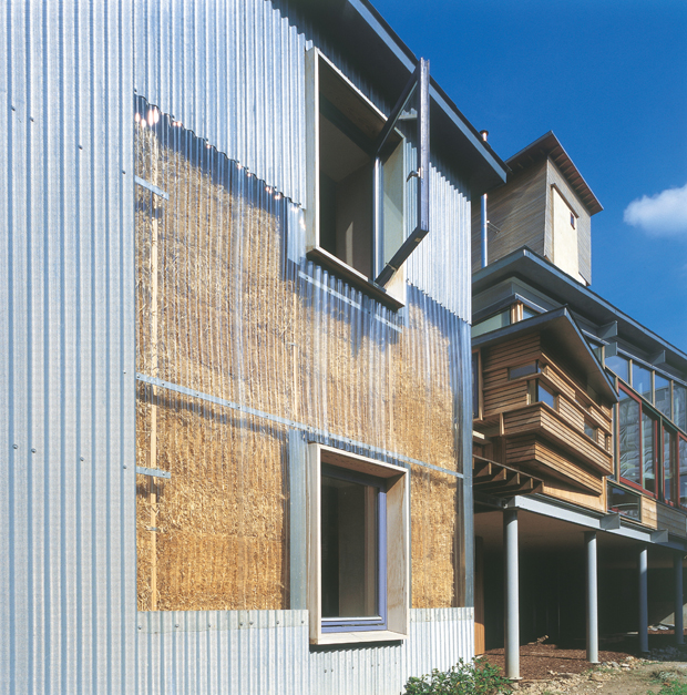 Straw Bale House and Quilted Office, London, UK - Sarah Wigglesworth Architects