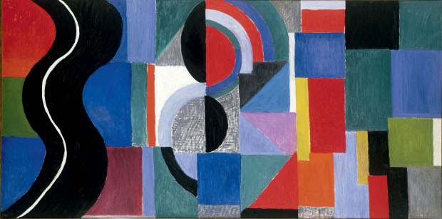 Syncopated Rythmn (1967) by Sonia Delaunay