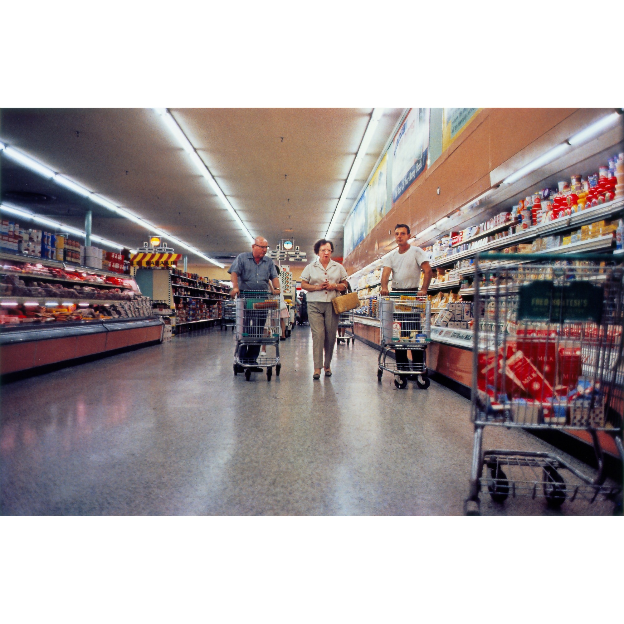 William Eggelston, untitled (grocery store) courtesy of Victoria Miro