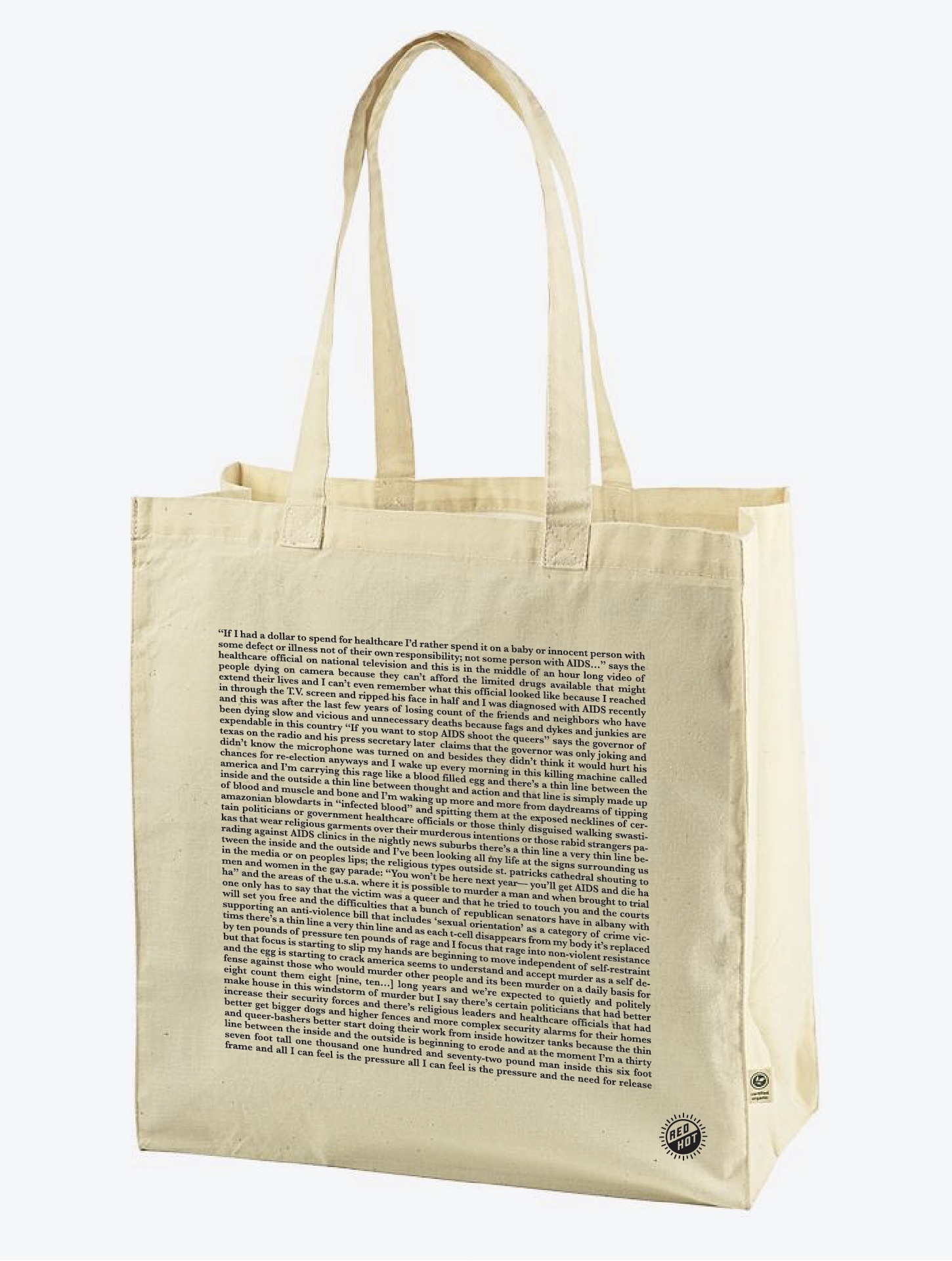 Get the David Wojnarowicz tote bag